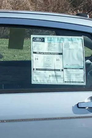 Best Choice FORD FOCUS 4dr QAA Stainless 6pcs Pillar Trim PP48346