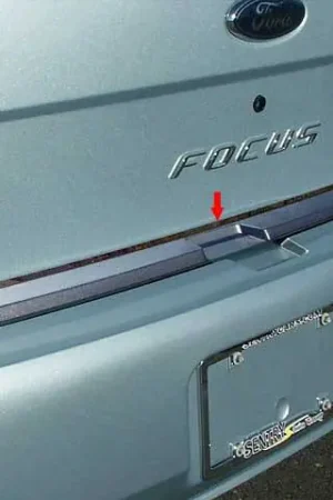 FORD FOCUS 4dr QAA Stainless 1pcs Rear Deck Accent RD48345 Professional Grade