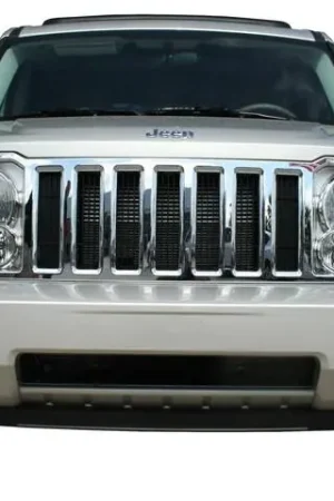 JEEP LIBERTY 4dr QAA Chrome ABS plastic 1pcs Grille Overlay SGC48070 Buy Online