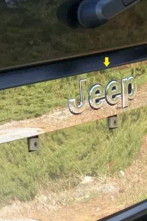 JEEP LIBERTY 4dr QAA Stainless 1pcs License Plate Bar Accent LB48070 Direct From Factory