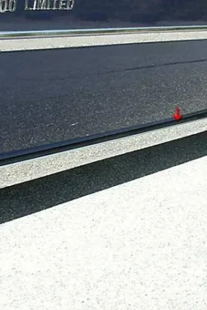 Professional Grade MERCURY SABLE 4dr QAA Stainless 4pcs Rocker Panel Trim TH45490