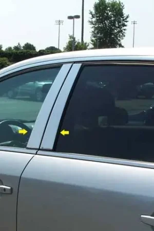 Limited Time SATURN VUE 4dr QAA Stainless 8pcs Pillar Trim PP48442