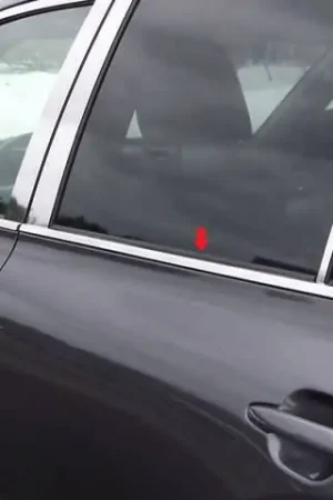 Wholesale TOYOTA HIGHLANDER 4dr QAA Stainless 4pcs Window Sill Accent WS28110