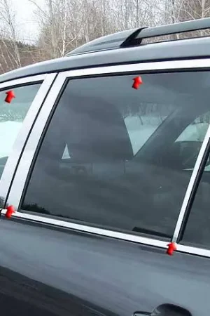 TOYOTA HIGHLANDER 4dr QAA Stainless 10pcs Window Accent Package WP28111 Sale