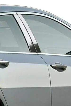 ACURA TSX 4dr QAA Stainless 6pcs Pillar Trim PP29291 Popular