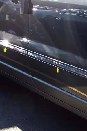 Sale CHEVROLET TRAVERSE 4dr QAA Stainless 4pcs Rocker Panel Trim TH49166