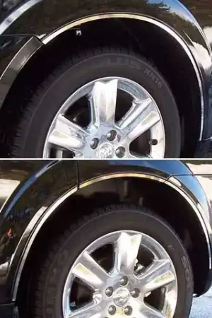 Genuine DODGE JOURNEY 4dr QAA Stainless 8pcs Wheel Well Accent WQ49945