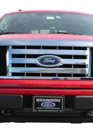 Clearance FORD F-150 2/4dr QAA Chrome ABS plastic 1pcs Grille Overlay SGC49308