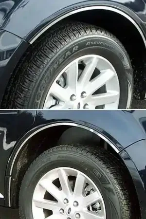 FORD FLEX 4dr QAA Stainless 6pcs Wheel Well Accent WQ49341 Top Rated