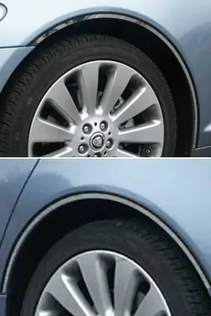 JAGUAR XF 4dr QAA Stainless 4pcs Wheel Well Accent WQ29098 Best Seller