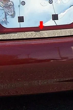 Fits Nissan MAXIMA 4dr QAA Stainless 1pcs Rear Deck Accent RD29540 Today Only