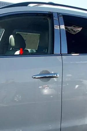 Mega Sale Fits Nissan MURANO 4dr QAA Stainless 6pcs Window Sill Accent WS29590