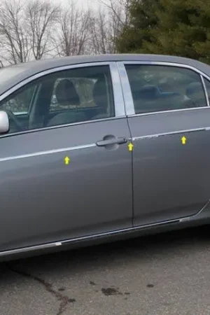 Modern TOYOTA COROLLA 4dr QAA Stainless 14pcs Side Accent Trim AT29112