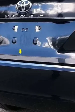 TOYOTA VENZA 4dr QAA Stainless 1pcs Rear Deck Accent RD29155 Trusted Brand