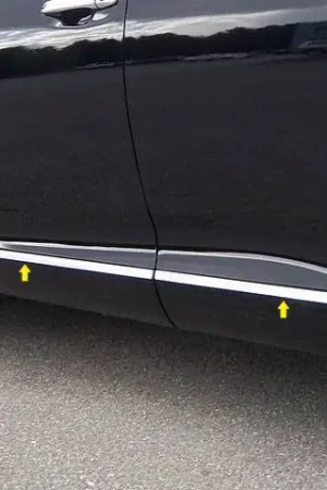 TOYOTA VENZA 4dr QAA Stainless 8pcs Rocker Panel Trim TH29155 Crafted