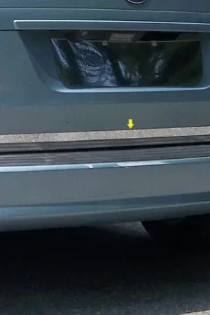 Certified VOLKSWAGEN ROUTAN 4dr QAA Stainless 1pcs Rear Deck Accent RD29655