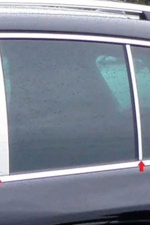 VOLKSWAGEN TIGUAN 4dr QAA Stainless 10pcs Pillar Trim PP29653 Mega Sale