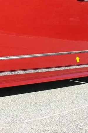 Money Back Guarantee CADILLAC CTS SPORT WAGON 4dr QAA Stainless 6pcs Molding Insert MI48250