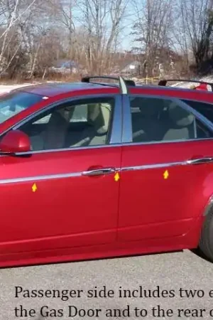 Grab Now CADILLAC CTS SPORT WAGON 4dr QAA Stainless 14pcs Side Accent Trim AT50256