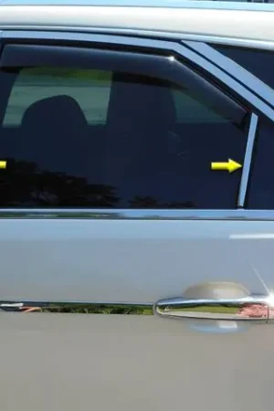 New Release CADILLAC CTS SPORT WAGON 4dr QAA Stainless 8pcs Pillar Trim PP50252