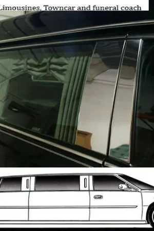 Hassle-Free Returns DTS Limousine, SUPERIOR STATESMAN HEARSE QAA6pcs Pillar Trim PP40244