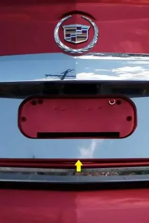 CADILLAC SRX 4dr QAA Stainless 1pcs License Plate Bezel LP50260 Save Now