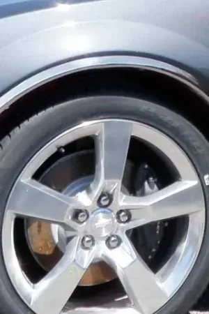 CAMARO 2dr QAA Molded Stainless 4pcs Wheel Well Fender Trim WZ50100 Free Shipping