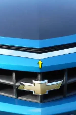 CHEVROLET CAMARO 2dr QAA Stainless 1pcs Grille Accent SG50100 Crafted