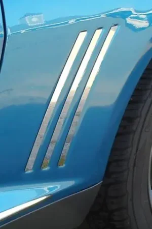 Markdown CHEVROLET CAMARO 2dr QAA Stainless 6pcs Side Vent Accent SV50100