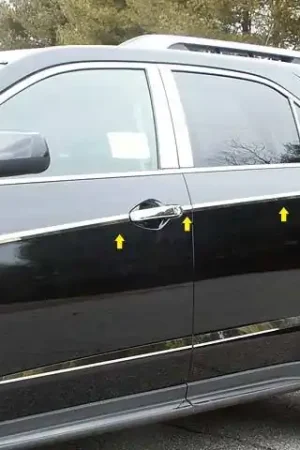CHEVROLET EQUINOX 4dr QAA Stainless 12pcs Side Accent Trim AT50160 Express Delivery
