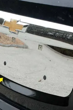 CHEVROLET EQUINOX 4dr QAA Stainless 1pcs License Plate Bezel LP50160 Handmade