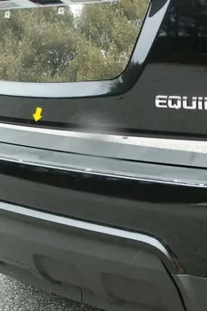 CHEVROLET EQUINOX 4dr QAA Stainless 1pcs Rear Deck Accent RD50160 In Demand