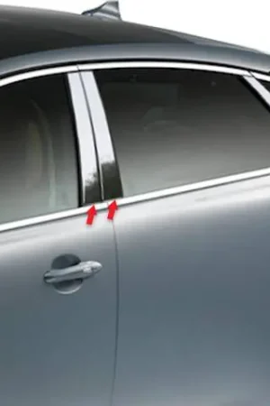 Editor’s Pick JAGUAR XJ 4dr QAA Stainless 4pcs Pillar Trim PP11094