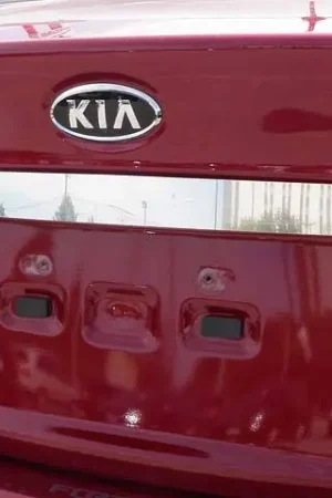 Factory Price KIA FORTE 4dr QAA Stainless 1pcs License Plate Bar Accent LB10810