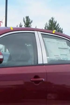 KIA FORTE 4dr QAA Stainless 4pcs Window Accent Package WP10811 Handmade