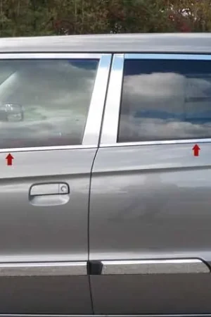 KIA SOUL 4dr QAA Stainless 4pcs Window Sill Accent WS10830 Factory Price