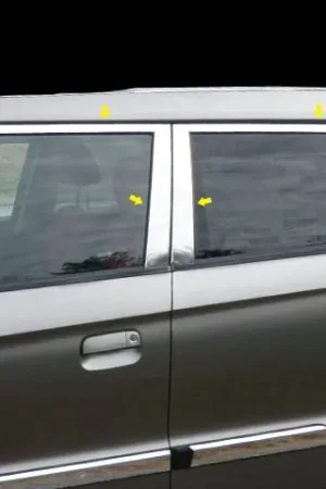 KIA SOUL 4dr QAA Stainless 16pcs Window Accent Package WP10831 Top Pick