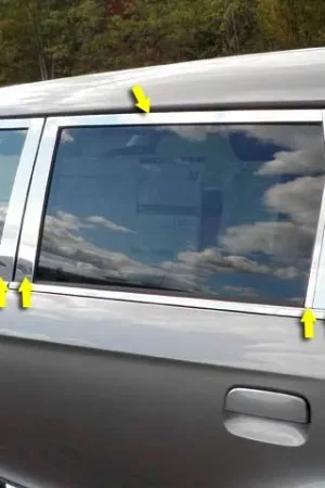 KIA SOUL 4dr QAA Stainless 20pcs Window Accent Package WP10830 Wholesale