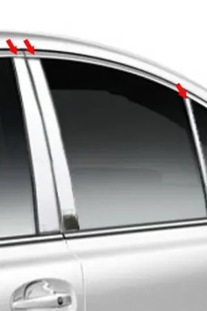 Special Offer SUBARU LEGACY 4dr QAA Stainless 6pcs Pillar Trim PP10446