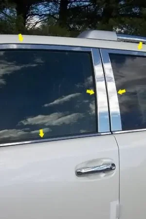 Final Sale TOYOTA 4RUNNER 4dr QAA Stainless 14pcs Window Accent Package WP10177