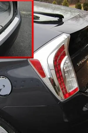 Next Day Delivery TOYOTA PRIUS 4dr QAA Stainless 1pcs Rear Bumper Accent RB10135