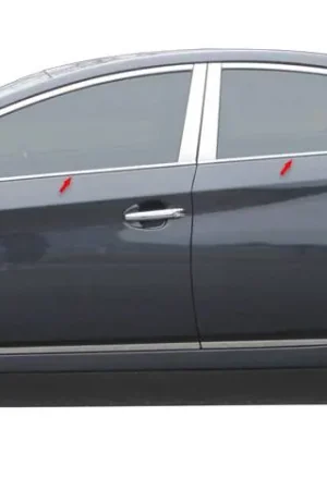 TOYOTA PRIUS 4dr QAA Stainless 8pcs Window Sill Accent WS10135 Best Seller