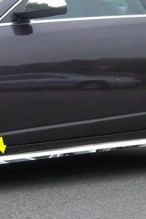 Bargain CADILLAC CTS COUPE 2dr QAA Stainless 4pcs Rocker Panel Trim TH50254