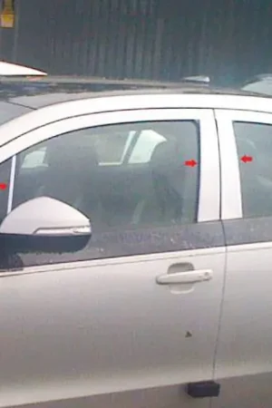 Discount CHEVROLET VOLT 4dr QAA Stainless 12pcs Pillar Trim PP53134