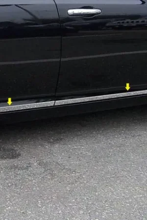 CHRYSLER 300 4dr QAA Stainless 8pcs Rocker Panel Trim TH51760 Cheap