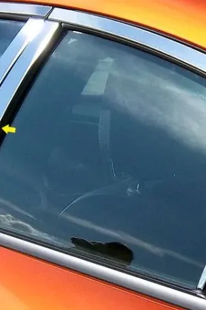 DODGE CHARGER 4dr QAA Stainless 6pcs Pillar Trim PP51911 Authentic