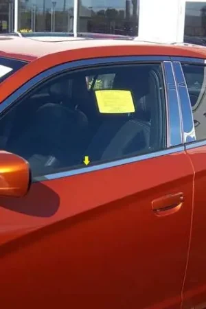 One Day Deal DODGE CHARGER 4dr QAA Stainless 4pcs Window Sill Accent WS51910