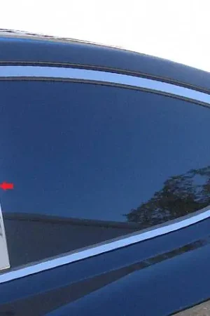 Fits Hyundai ELANTRA 4dr QAA Stainless 6pcs Pillar Trim PP11341 Special Offer