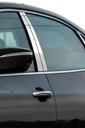 Original Fits Hyundai EQUUS 4dr QAA Stainless 6pcs Pillar Trim PP13326