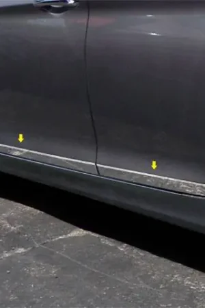 Fits Hyundai SONATA 4dr QAA Stainless 4pcs Rocker Panel Trim TH11361 Save Now